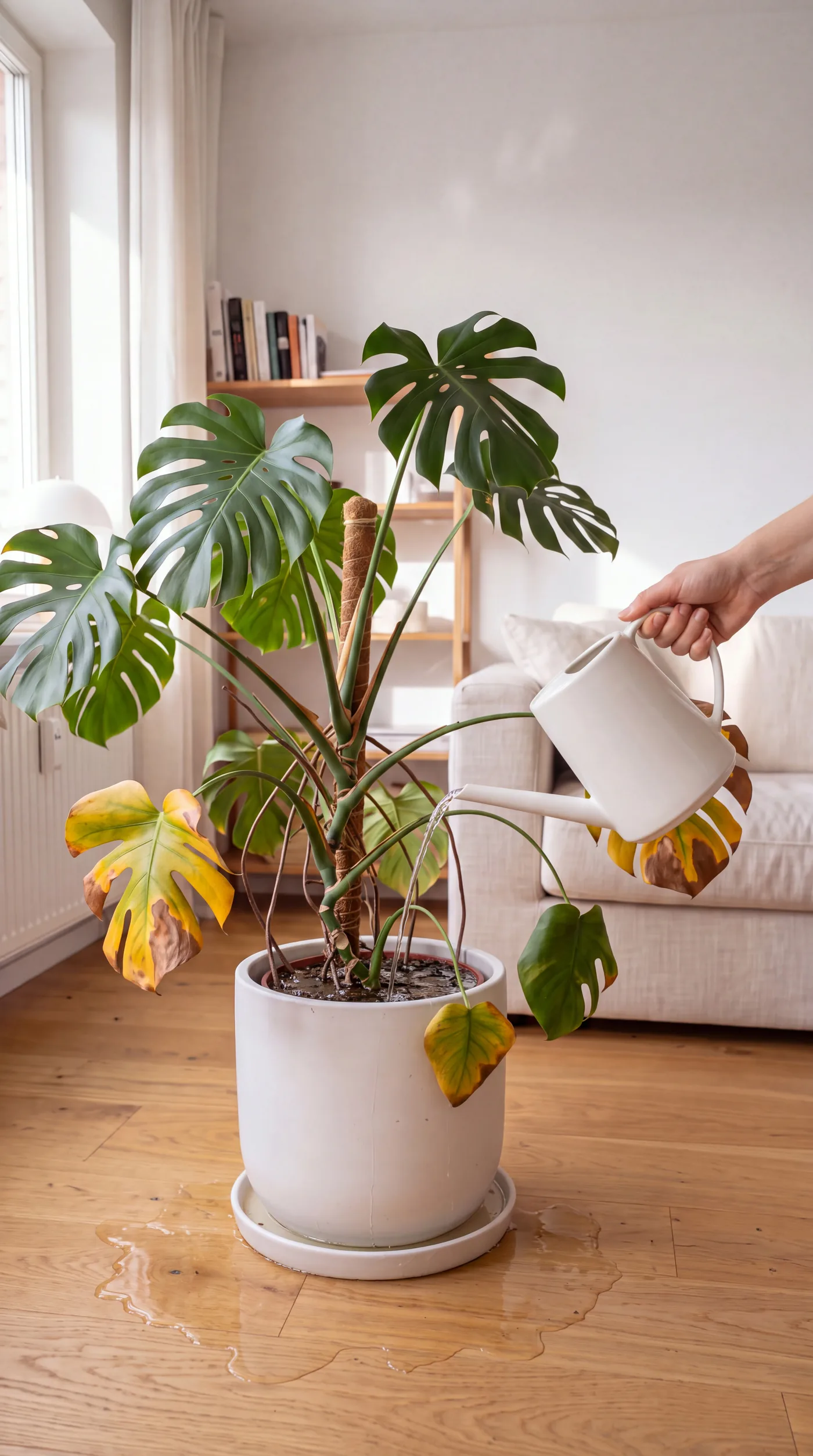 Houseplant in an everyday setting